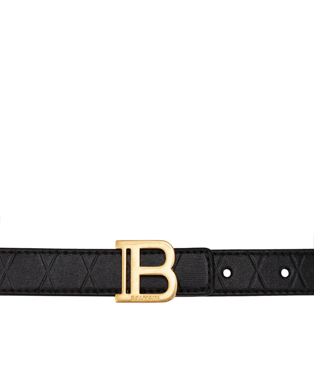 Ремень Balmain CN0WJ000LQML, черный цвет • Купить в интернет-магазине Kameron