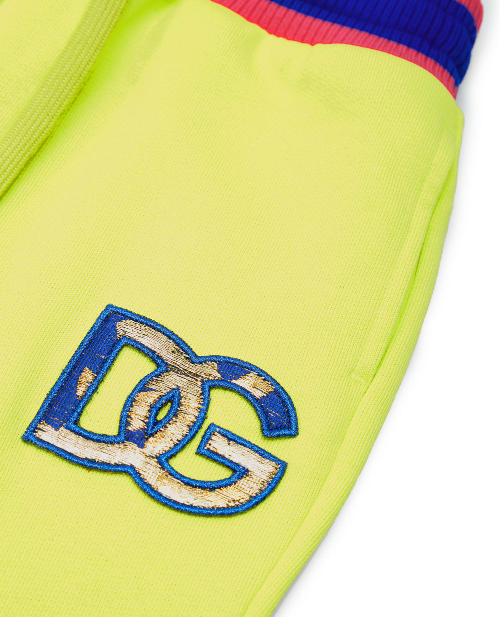 Спортивные брюки Dolce&Gabbana Kids L5JP8R-G7CGK-B, салатовый цвет • Купить в интернет-магазине Kameron
