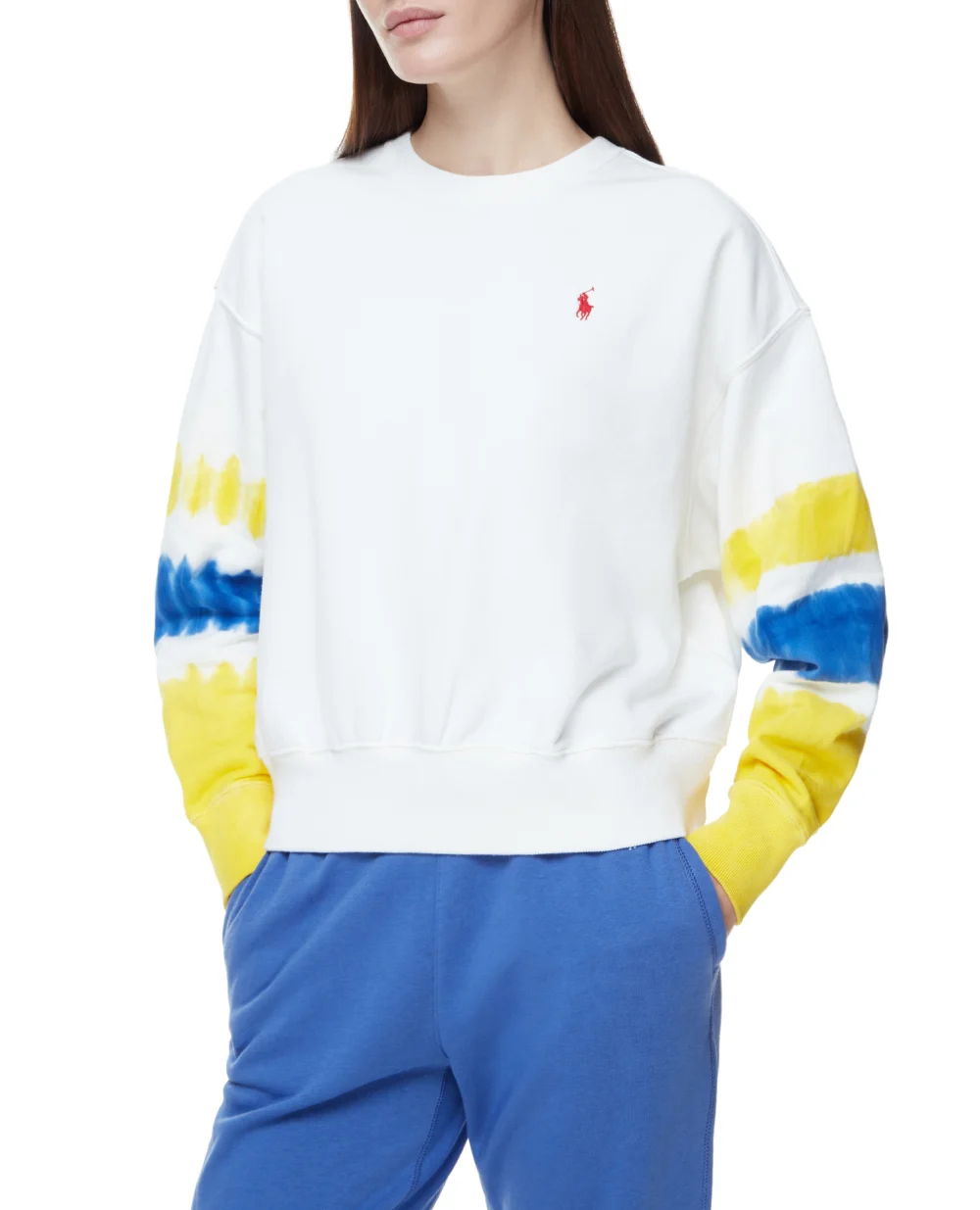 Свитшот Polo Ralph Lauren 211856662002, белый цвет • Купить в интернет-магазине Kameron