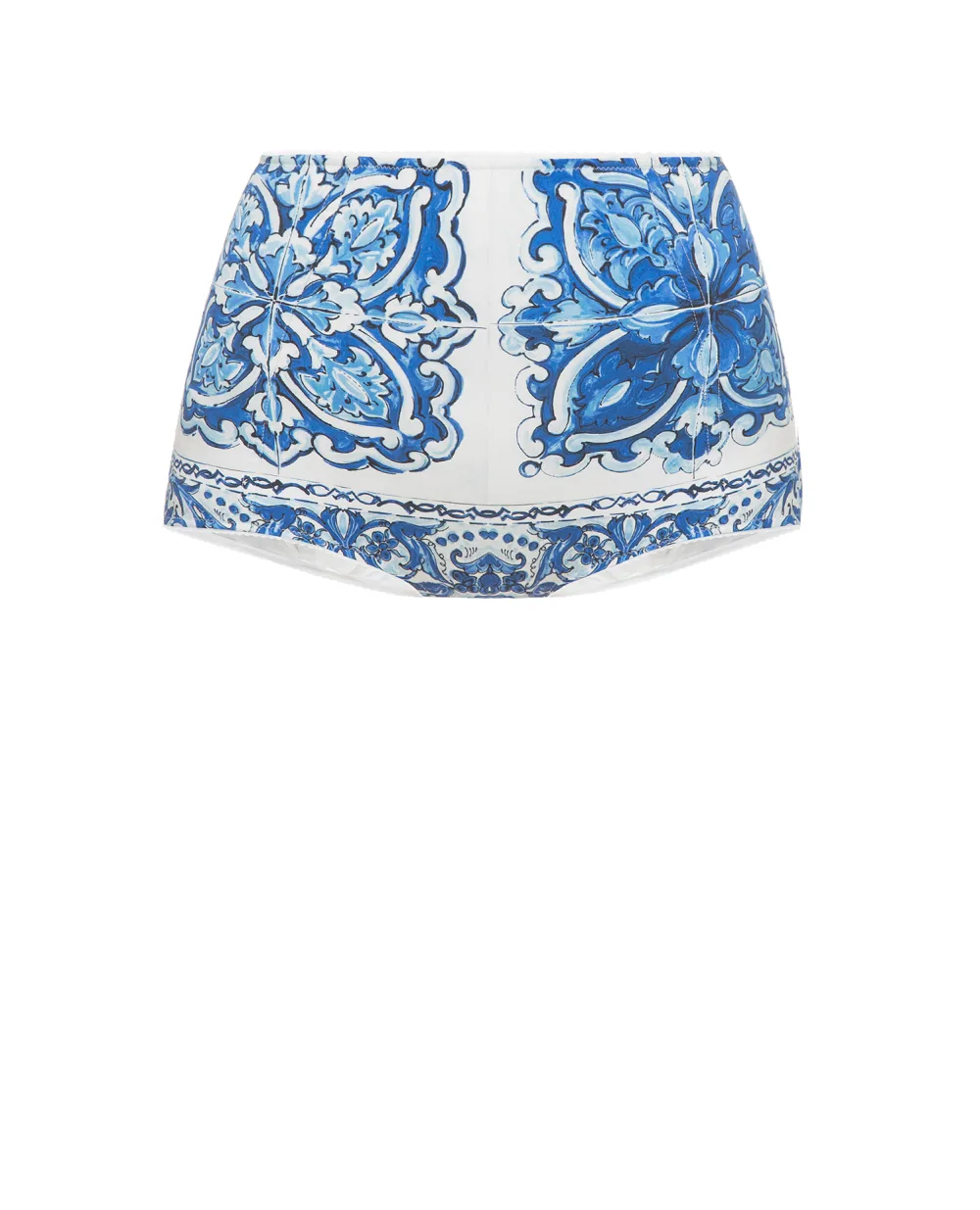 Шелковые трусики от купальника Dolce&Gabbana FTADVT-FPAIV, белый цвет • Купить в интернет-магазине Kameron