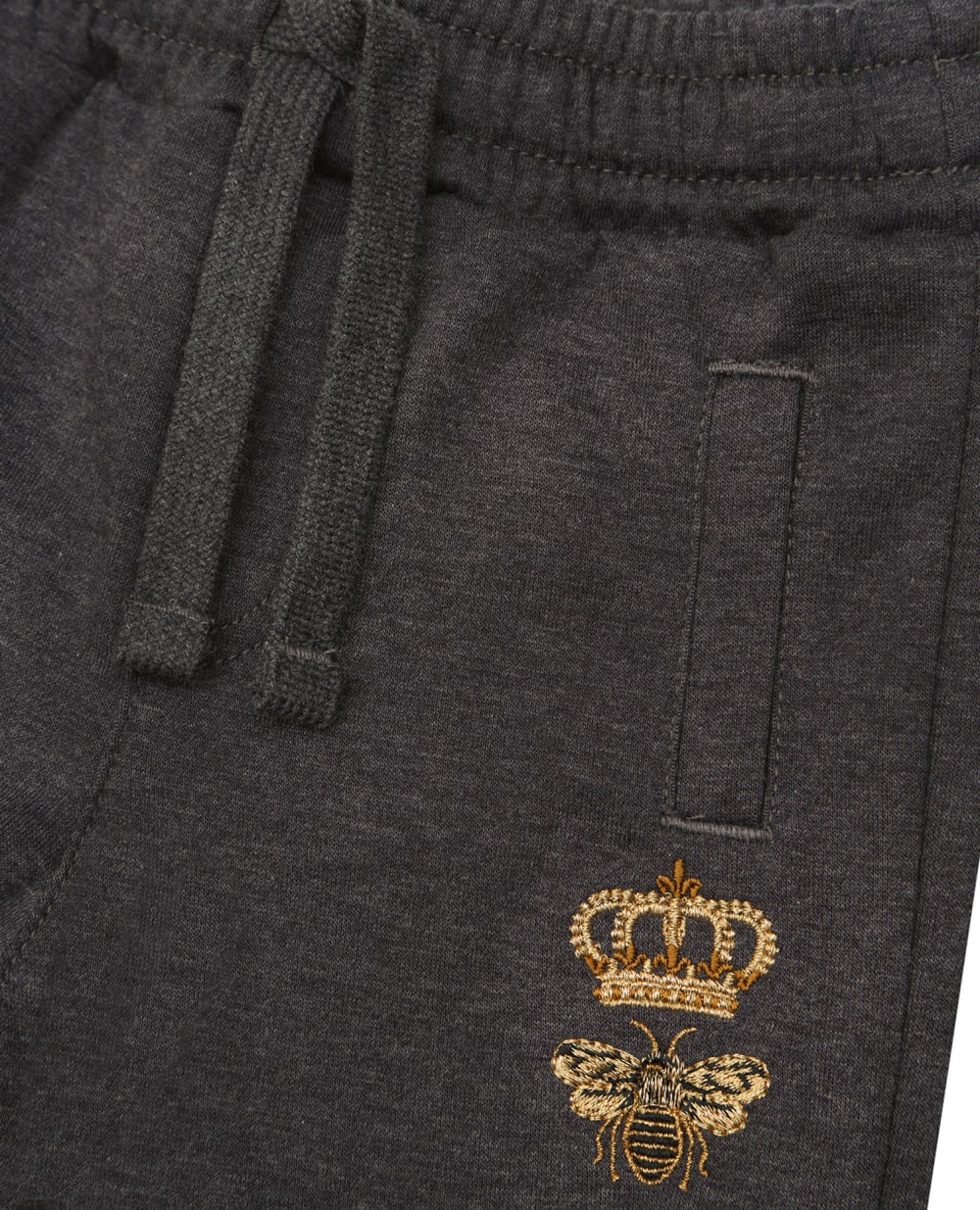 Спортивные брюки Dolce&Gabbana Kids L1JPDE-G7A6D, серый цвет • Купить в интернет-магазине Kameron