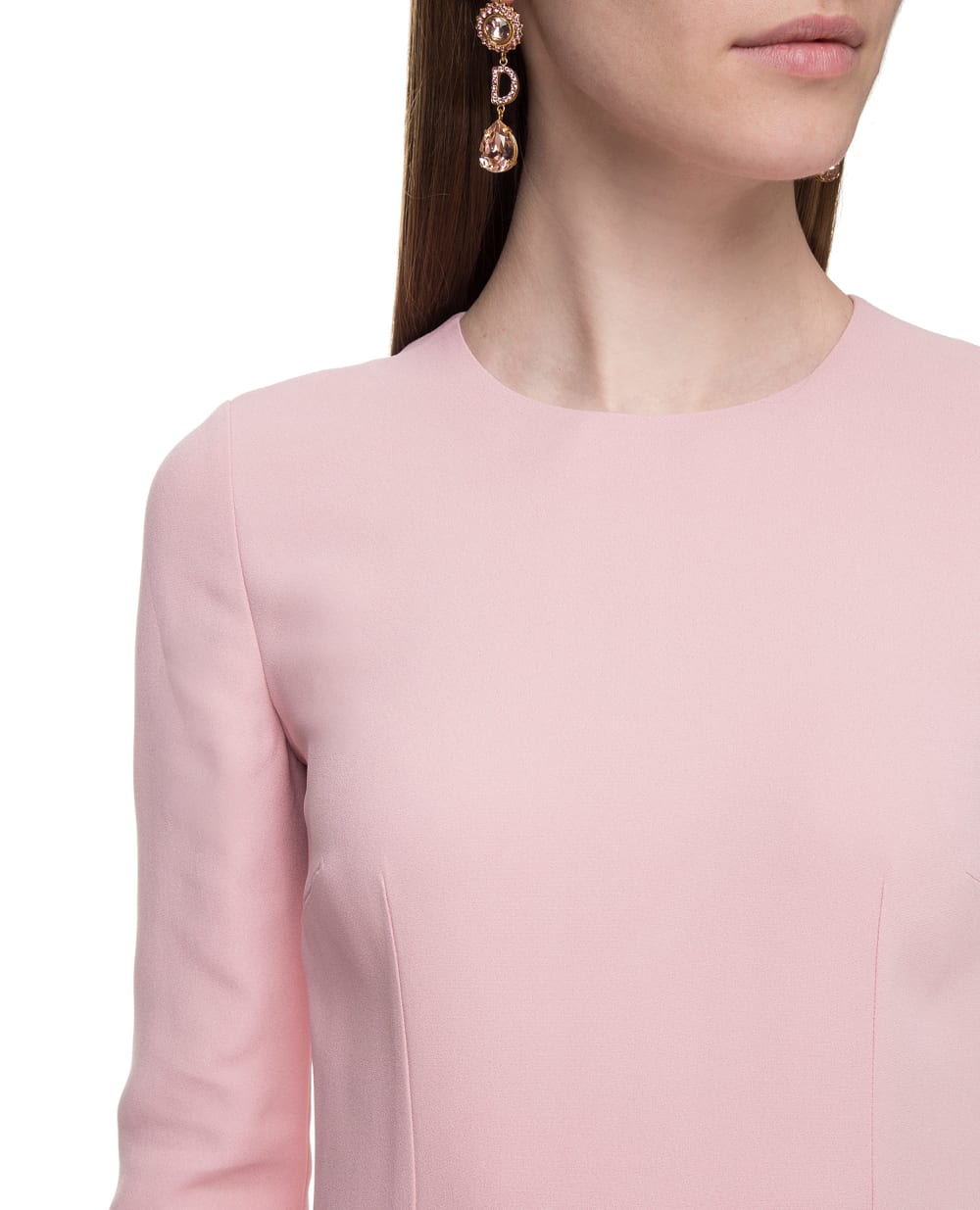 Платье Dolce&Gabbana F6G9BT-FURDV, розовый цвет • Купить в интернет-магазине Kameron