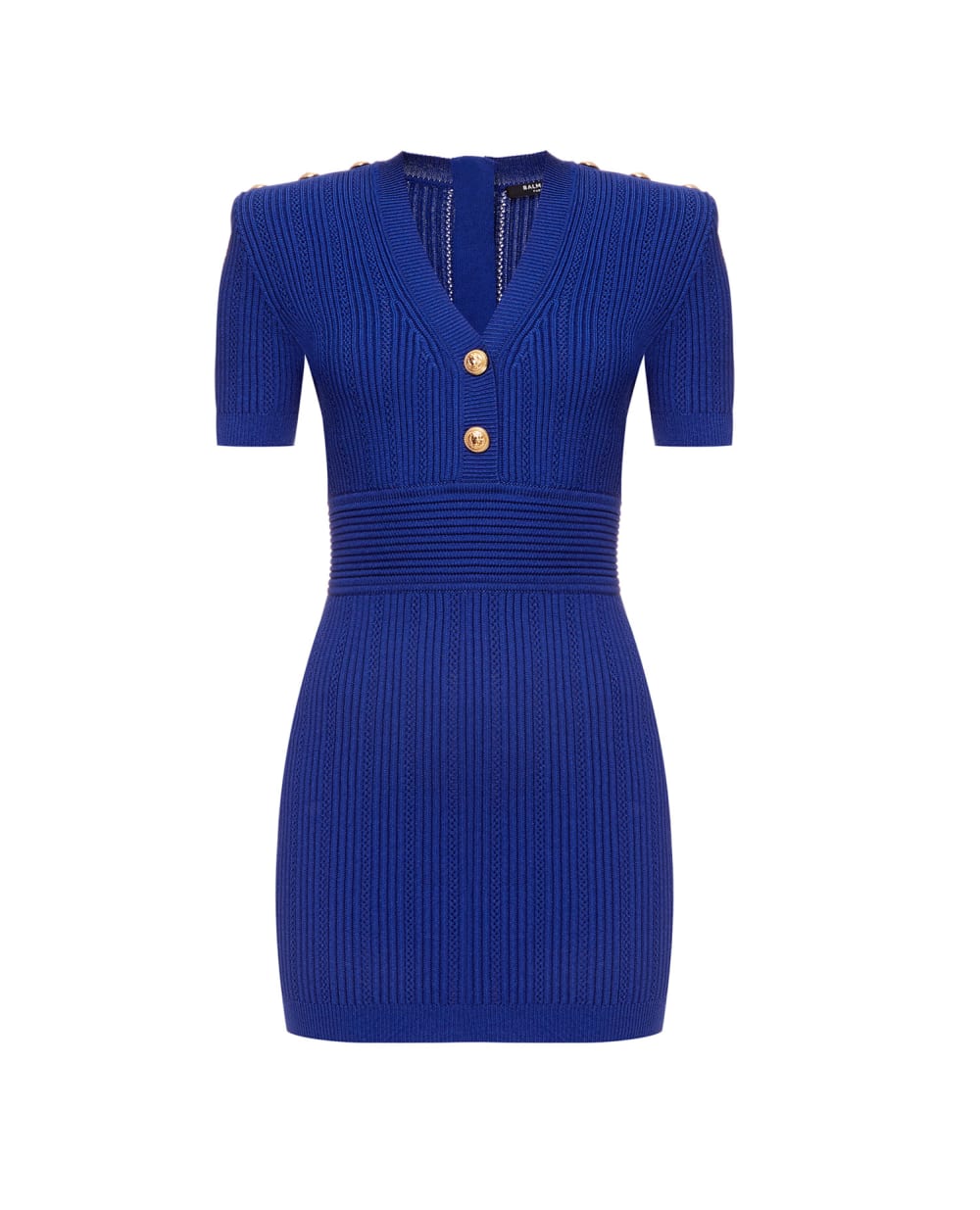 Платье Balmain XF1R6030KB39, синий цвет • Купить в интернет-магазине Kameron