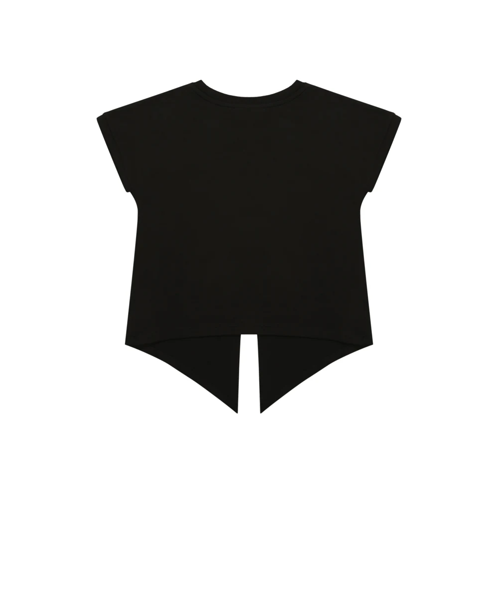 Детская футболка Dolce&Gabbana Kids L5JTIE-G7B4M-S, черный цвет • Купить в интернет-магазине Kameron