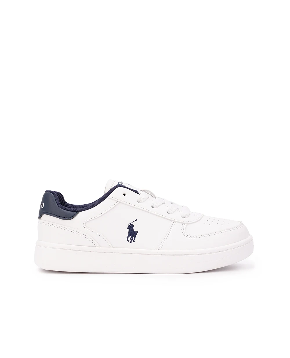 Детские кеды Polo Ralph Lauren Kids RF103793-J, белый цвет • Купить в интернет-магазине Kameron