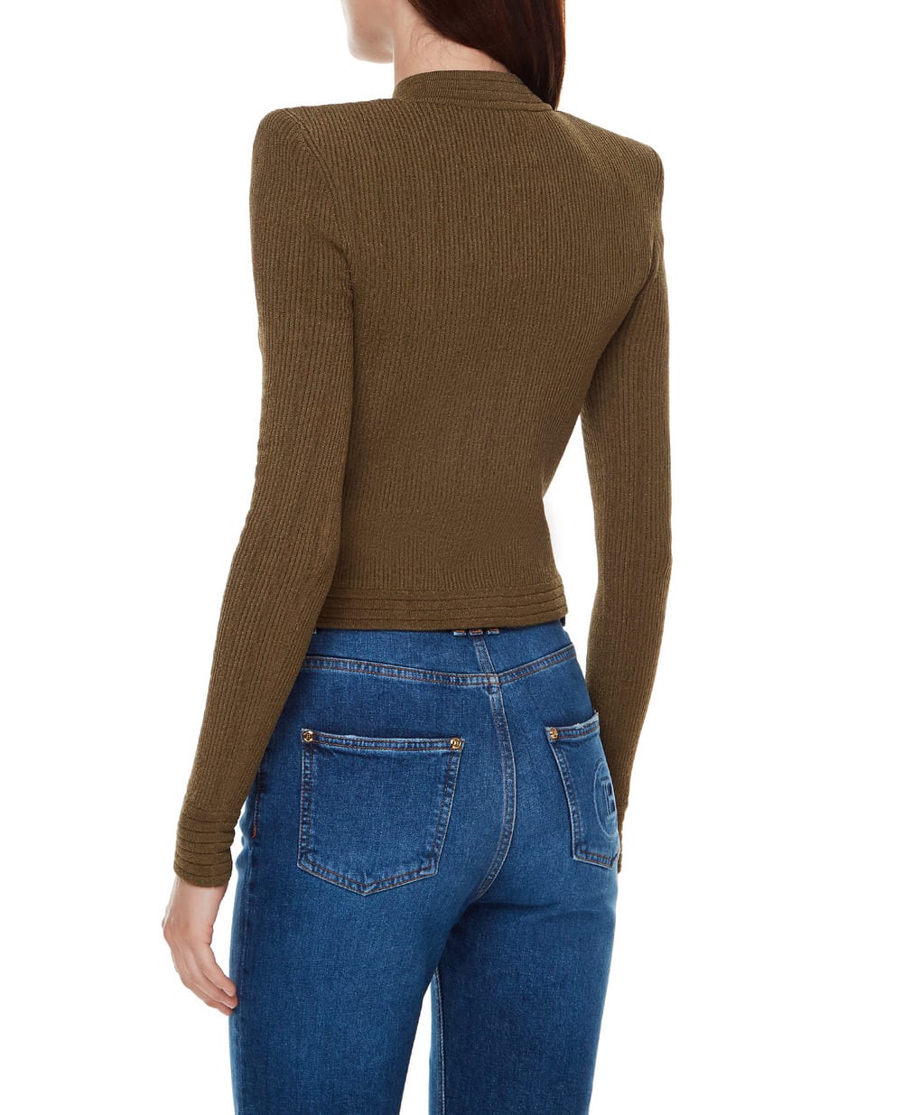 Кардиган Balmain WF0KL005K211-S, зеленый цвет • Купить в интернет-магазине Kameron