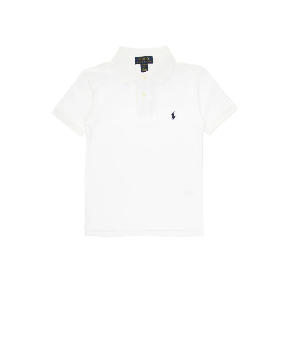 Детское поло Polo Ralph Lauren Kids 323547926002, белый цвет • Купить в интернет-магазине Kameron