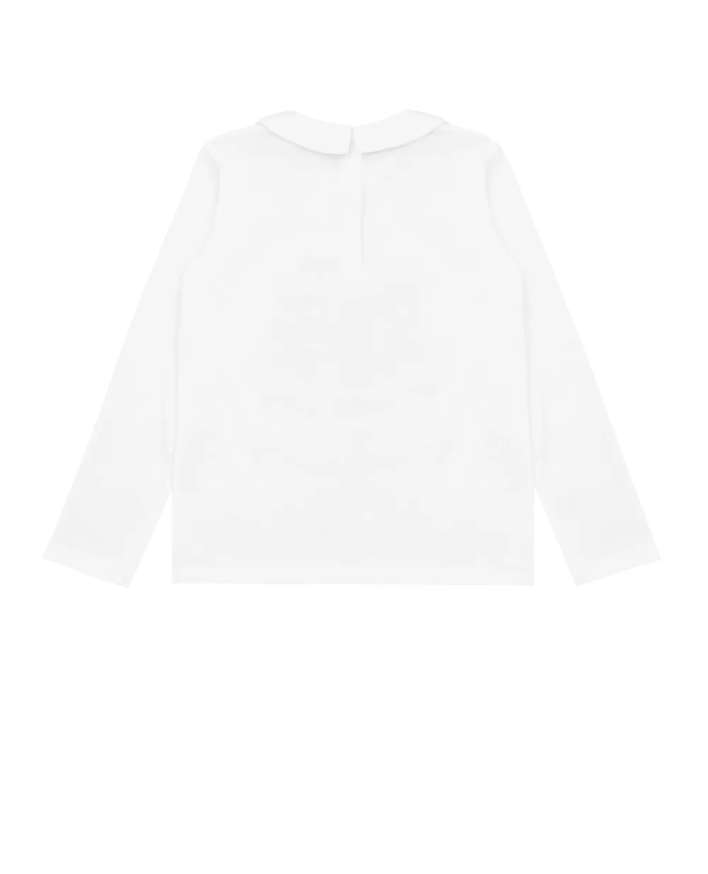 Дитячий лонгслів Dolce&Gabbana Kids L2JTGC-G7XUV, білий колір • Купити в інтернет-магазині Kameron