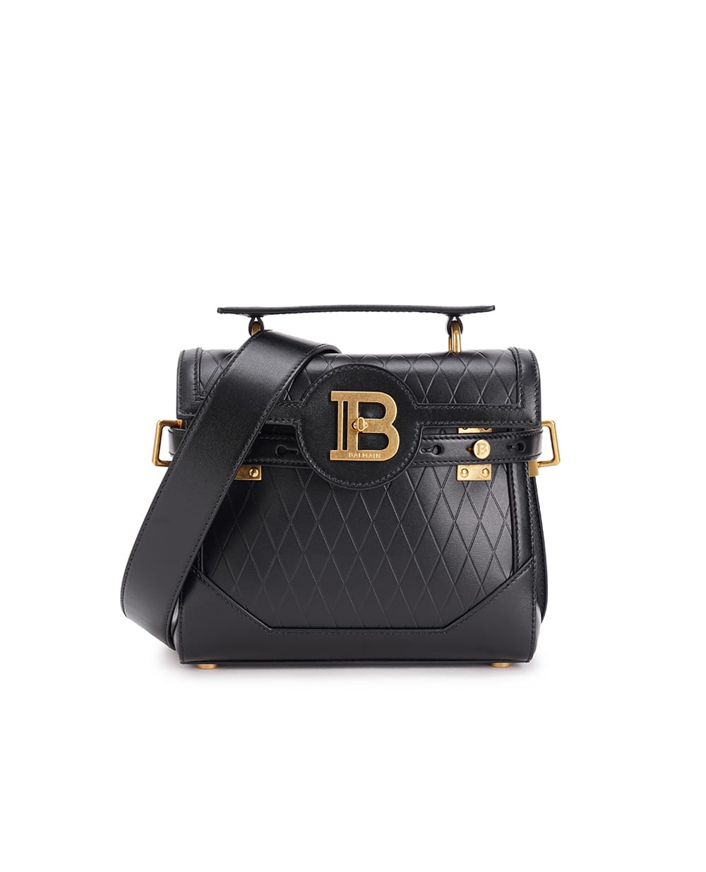 Кожаная сумка B-Buzz 23 Balmain CN0DB530LQML, черный цвет • Купить в интернет-магазине Kameron