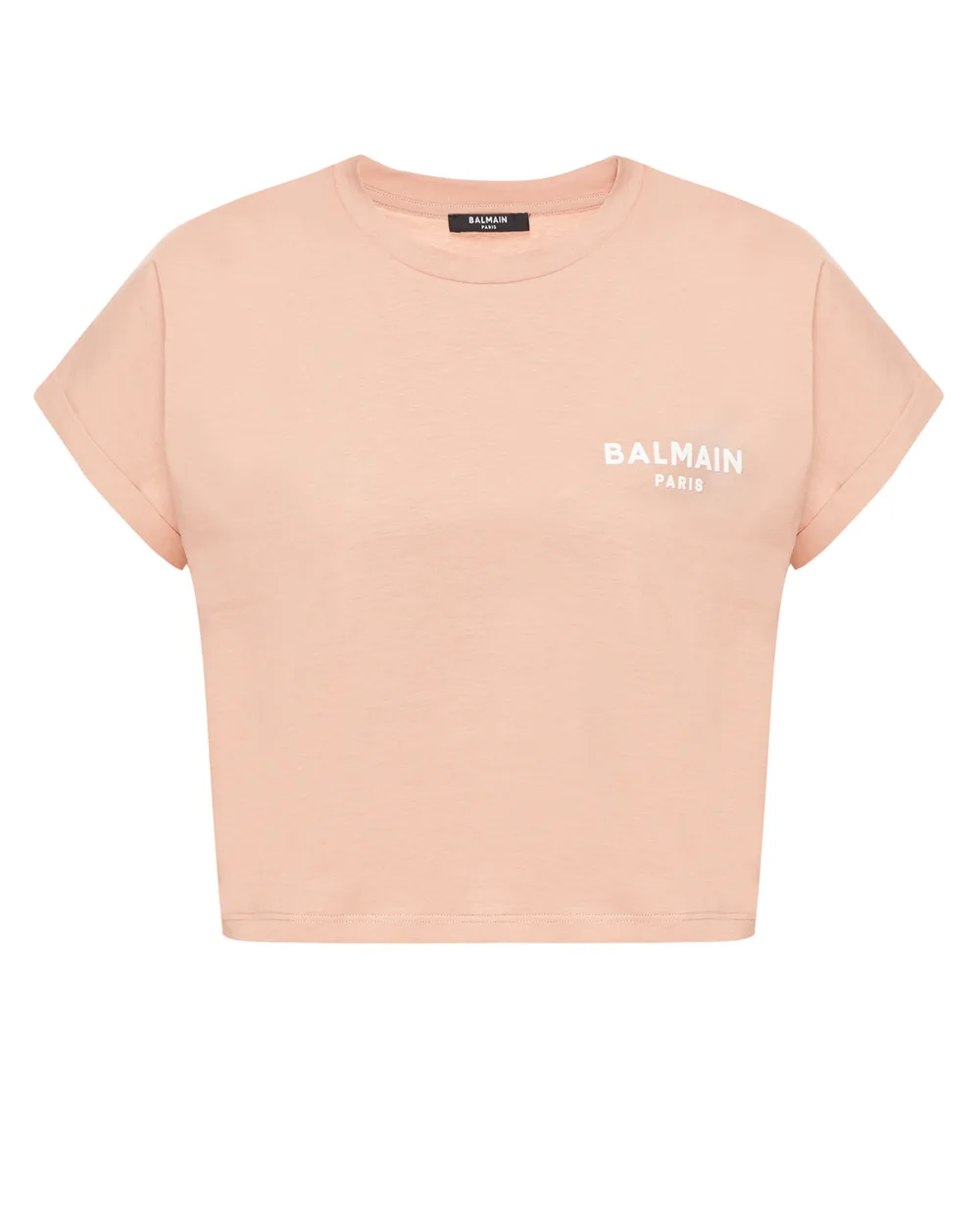 Футболка Balmain AF1EE005BB01, бежевый цвет • Купить в интернет-магазине Kameron