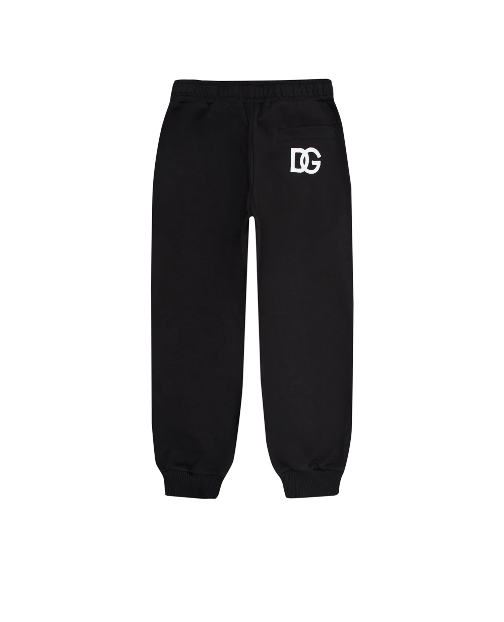 Детские спортивные брюки (костюм) Dolce&Gabbana Kids L5JPA6-G7I0H-B, черный цвет • Купить в интернет-магазине Kameron