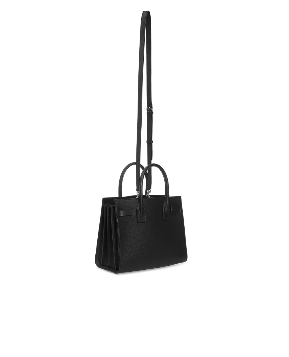 Кожаная сумка Sac De Jour Baby Saint Laurent 421863-B681N-, черный цвет • Купить в интернет-магазине Kameron