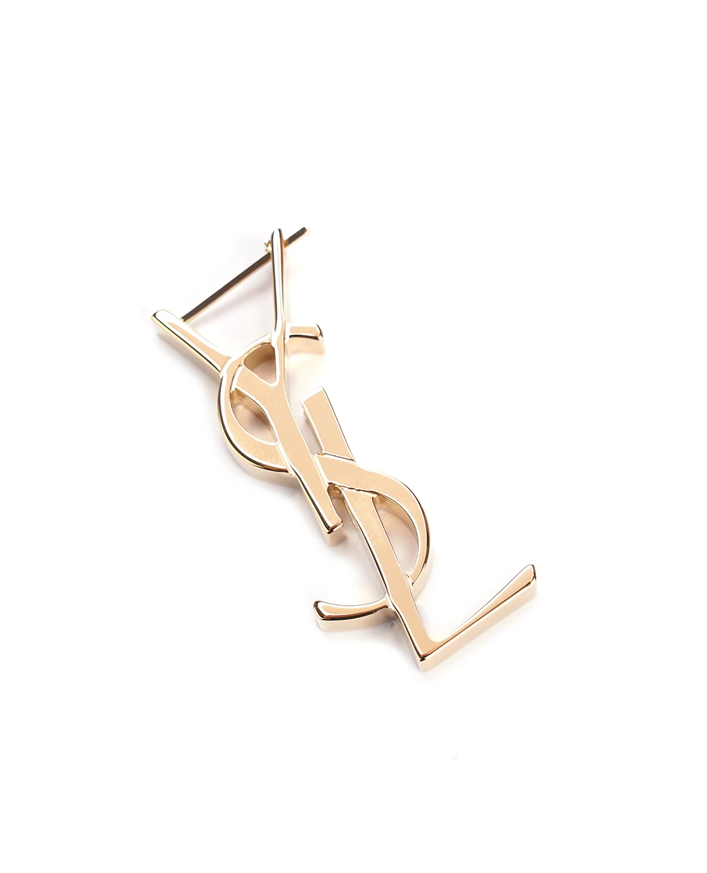 Моно серьга Saint Laurent 746670-Y1500, золотой цвет • Купить в интернет-магазине Kameron