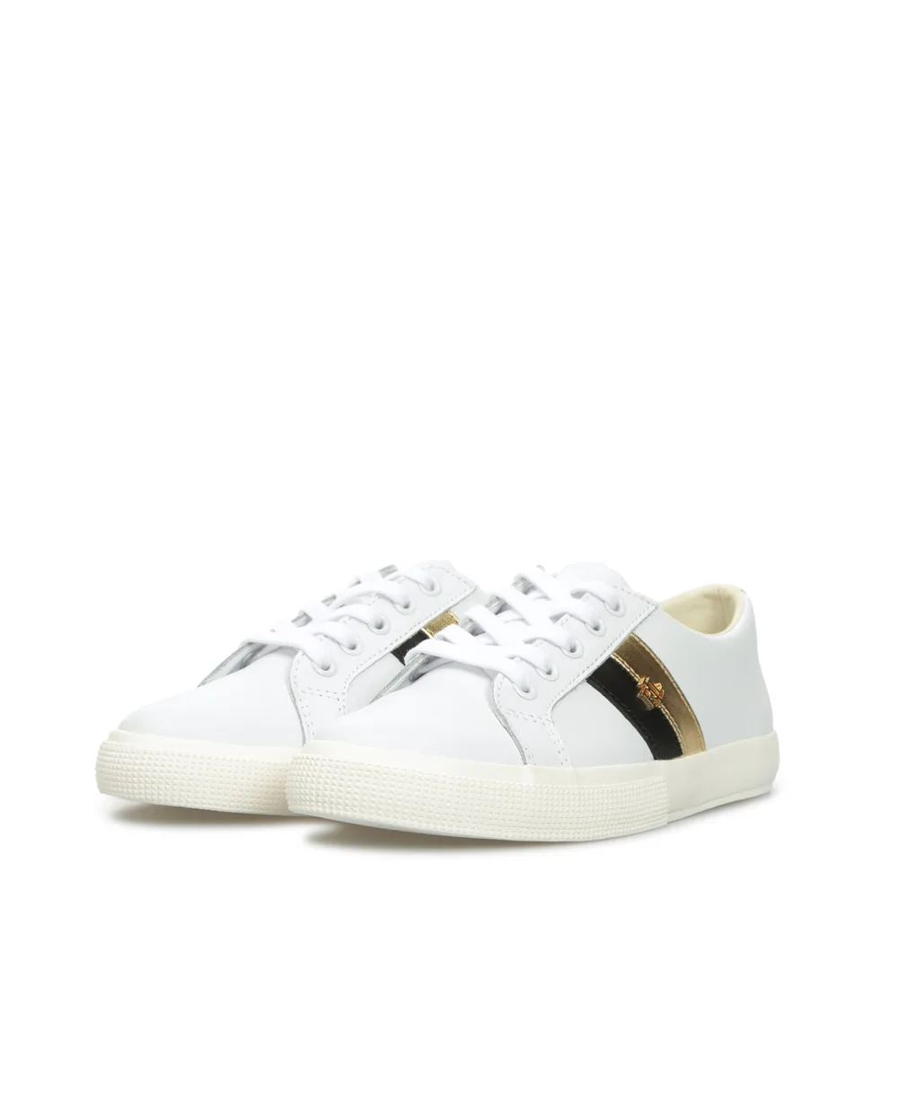 Кожаные сникеры Polo Ralph Lauren 802828027002, белый цвет • Купить в интернет-магазине Kameron