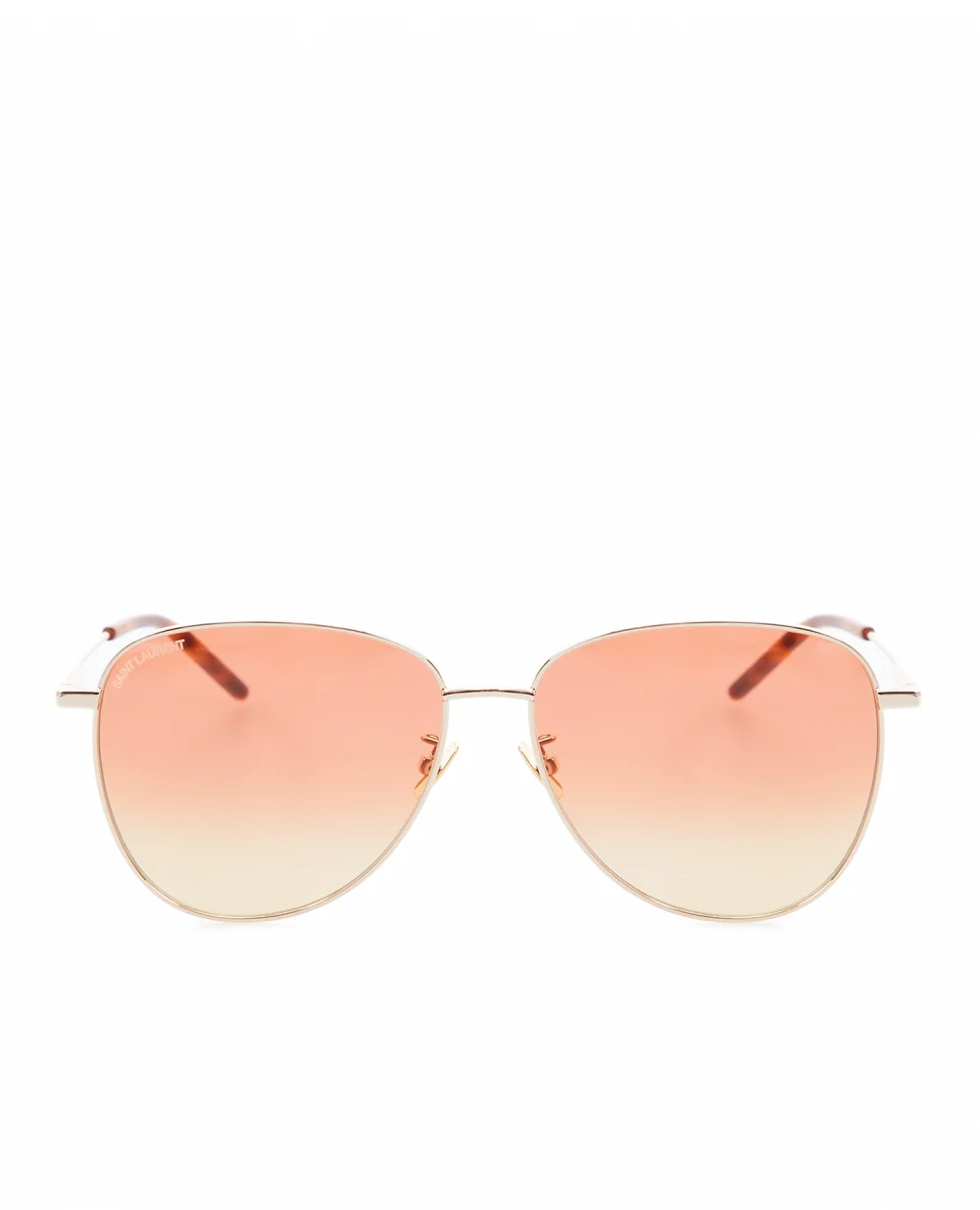 Солнцезащитные очки Saint Laurent SL 328/K-008, золотой цвет • Купить в интернет-магазине Kameron