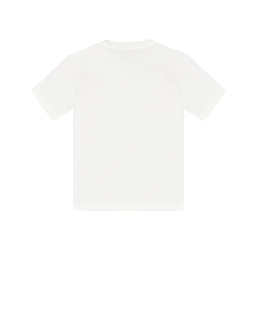 Футболка Dolce&Gabbana Kids L4JTBI-G7CB2-B, белый цвет • Купить в интернет-магазине Kameron