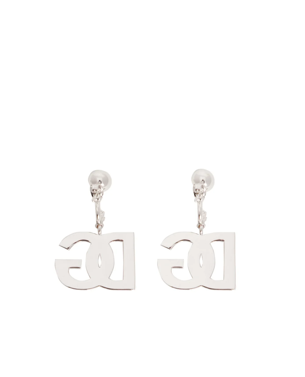 Серьги Dolce&Gabbana WEN6P1-W1111, серебряный цвет • Купить в интернет-магазине Kameron