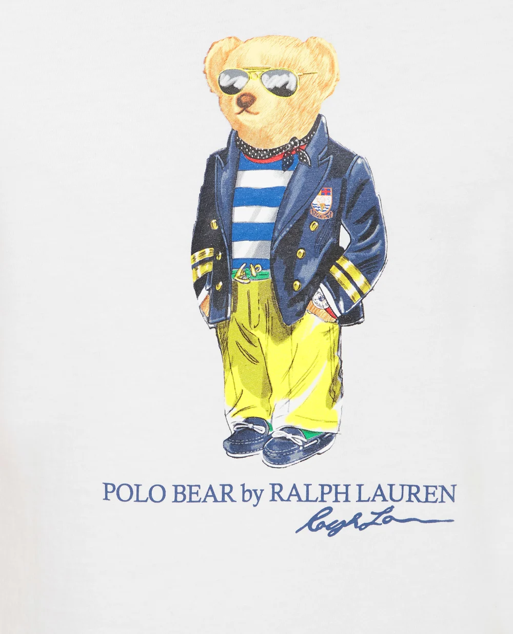 Футболка Polo Ralph Lauren 710837306002, белый цвет • Купить в интернет-магазине Kameron