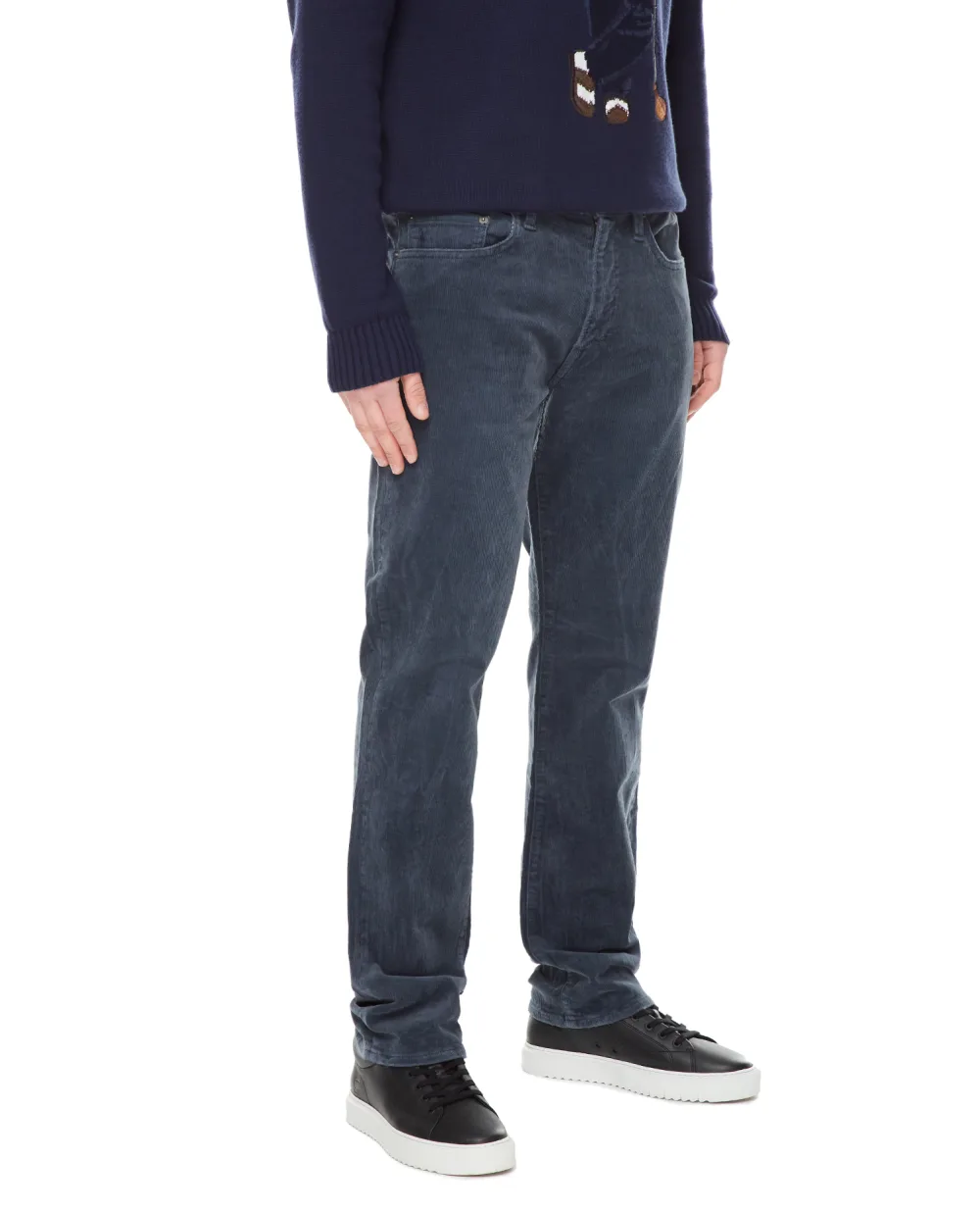 Вельветовые брюки Polo Ralph Lauren 710824200011, темно-синий цвет • Купить в интернет-магазине Kameron