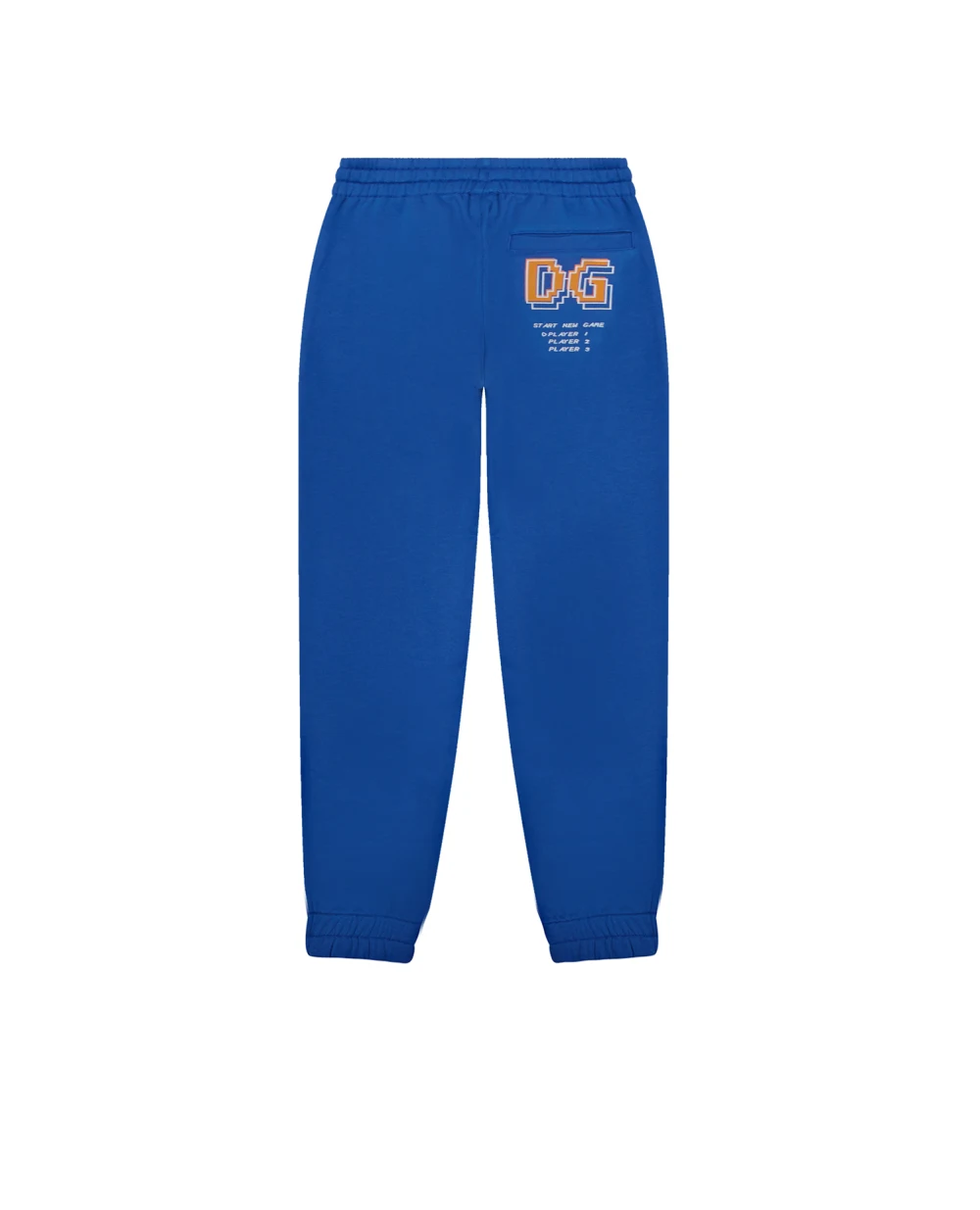 Детские спортивные брюки (костюм) Dolce&Gabbana Kids L4JPHB-G7HLT-S, синий цвет • Купить в интернет-магазине Kameron