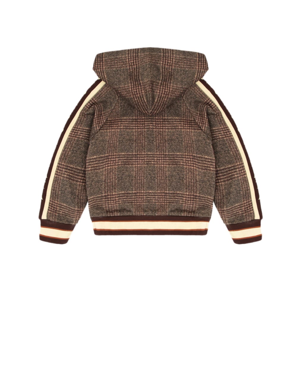 Худи Dolce&Gabbana Kids L4JW9G-G7XKS-B, коричневый цвет • Купить в интернет-магазине Kameron