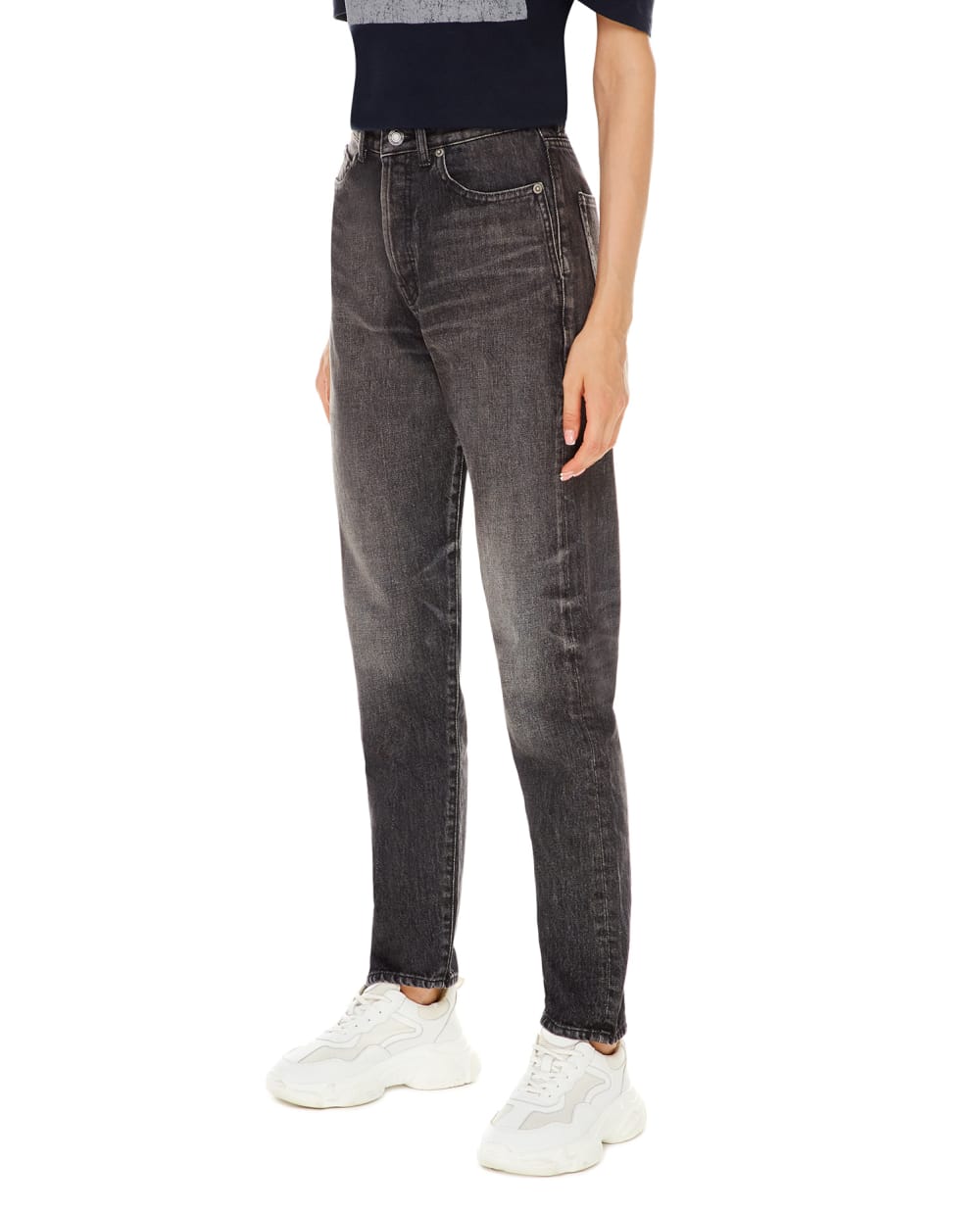 Джинсы Saint Laurent 644024-YC867, серый цвет • Купить в интернет-магазине Kameron
