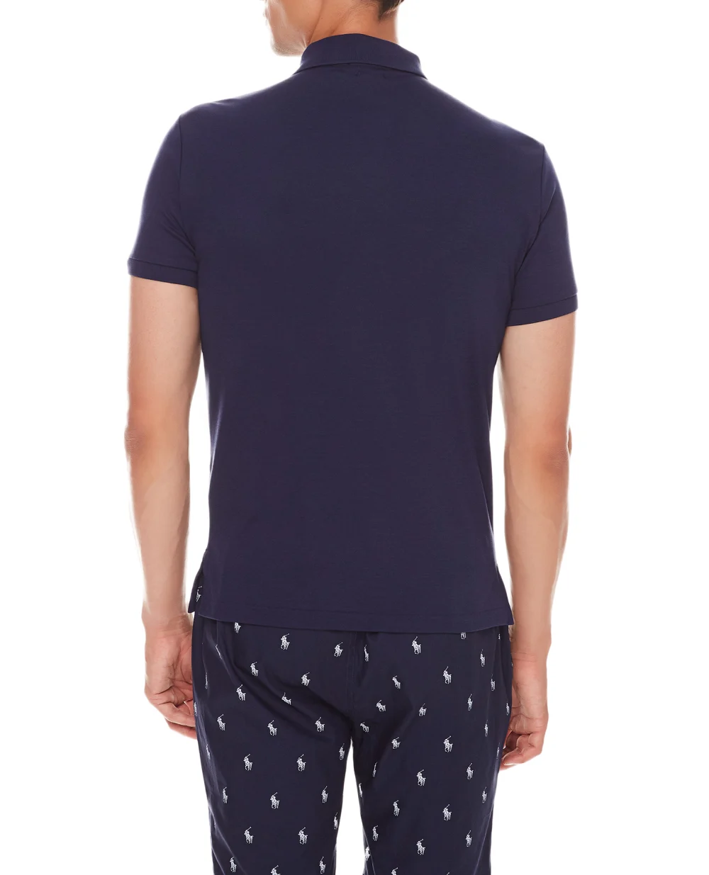 Поло Interlock Polo Ralph Lauren 710713130006, синий цвет • Купить в интернет-магазине Kameron
