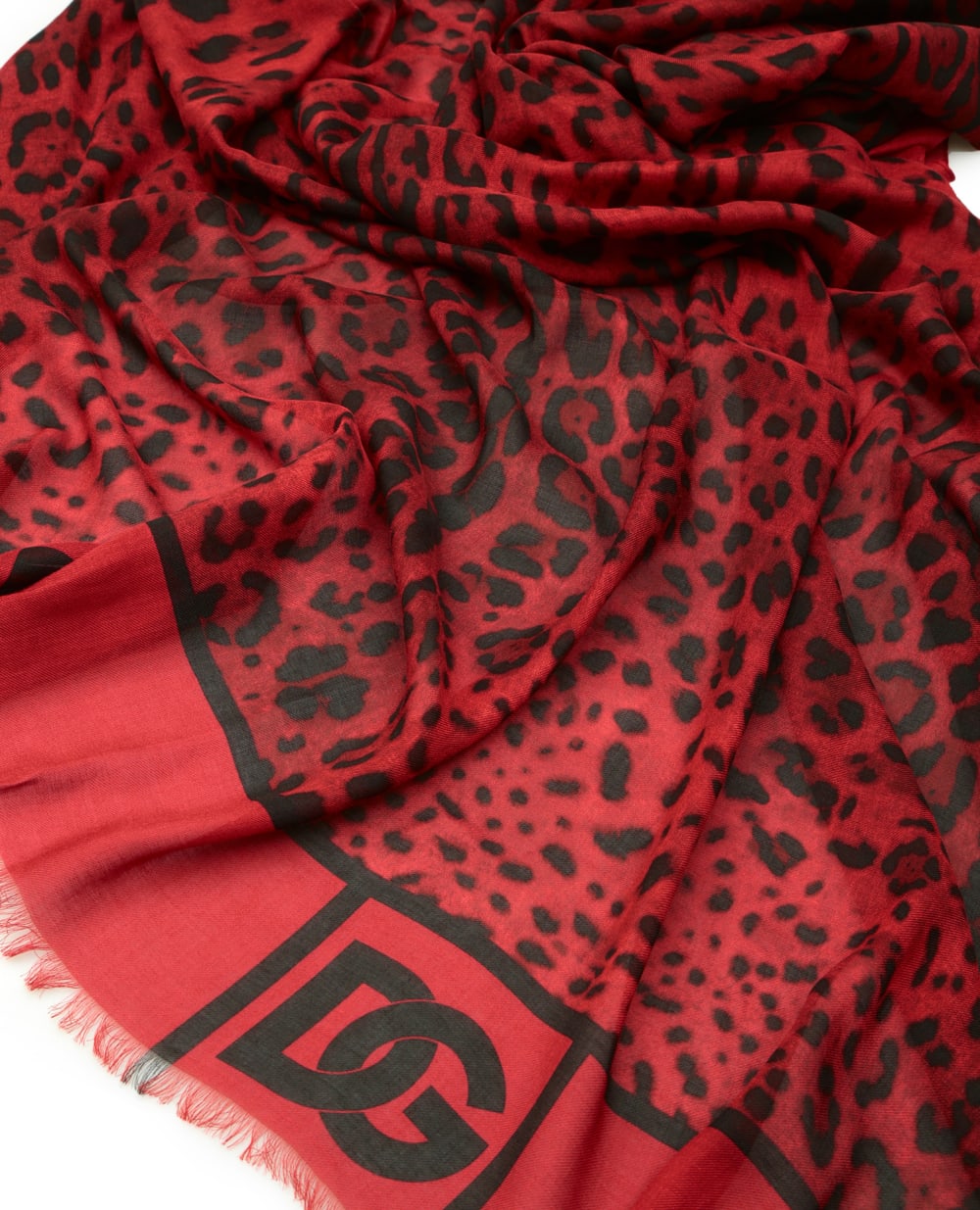 Шарф Dolce&Gabbana FS184A-G3SIA, красный цвет • Купить в интернет-магазине Kameron