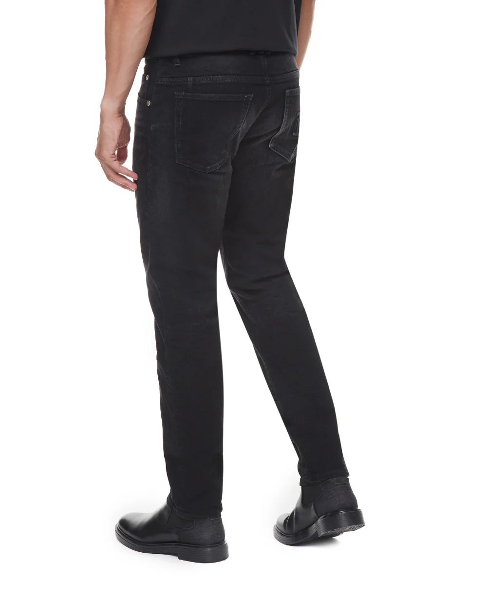 Джинсы Balmain WH1MH000146D, черный цвет • Купить в интернет-магазине Kameron