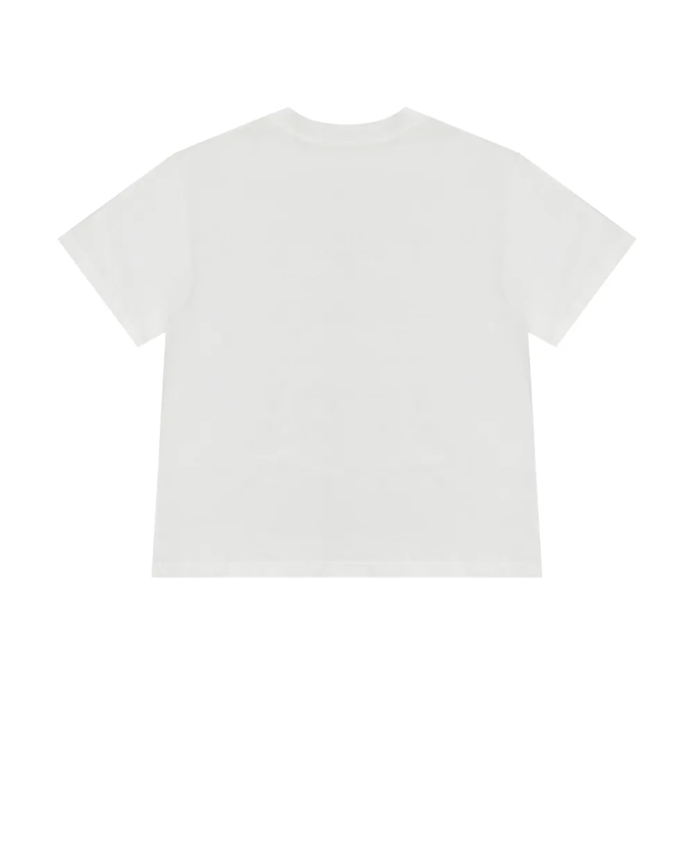 Детская футболка Dolce&Gabbana Kids L4JTEH-G7I0O-B, белый цвет • Купить в интернет-магазине Kameron