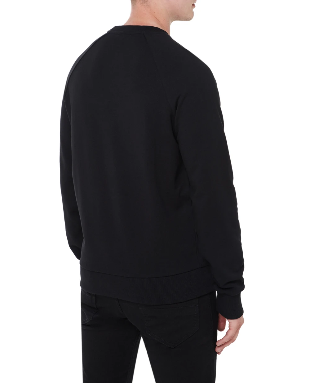 Свитшот Balmain AH1JQ005BB99, черный цвет • Купить в интернет-магазине Kameron