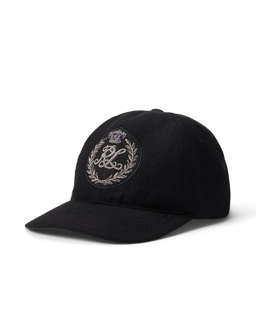 Кепка из шерсти Ralph Lauren Purple Label 798976980001, черный цвет • Купить в интернет-магазине Kameron