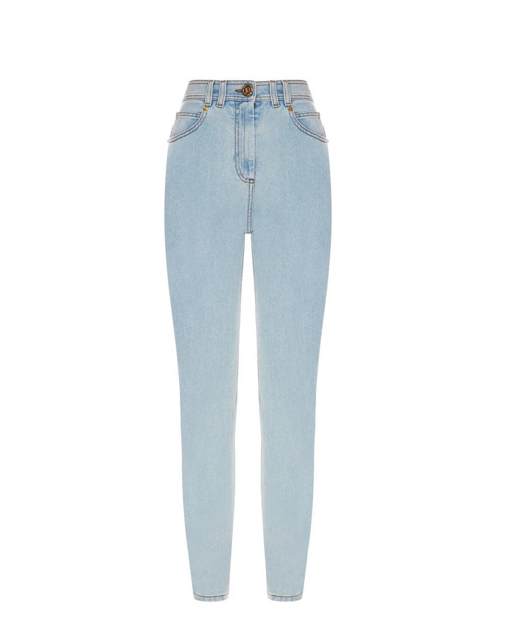 Джинсы Balmain WF1MF000D138, голубой цвет • Купить в интернет-магазине Kameron