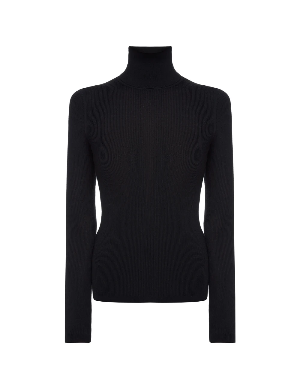 Шерстяной гольф Saint Laurent 637869-YAPK2, черный цвет • Купить в интернет-магазине Kameron