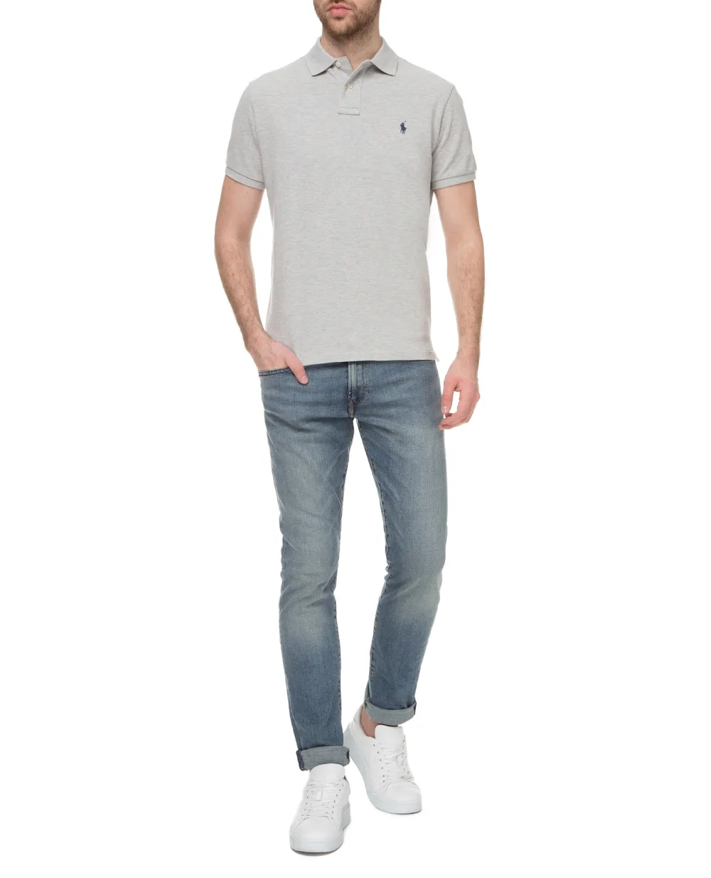Джинсы Sullivan Polo Ralph Lauren 710613950026, голубой цвет • Купить в интернет-магазине Kameron