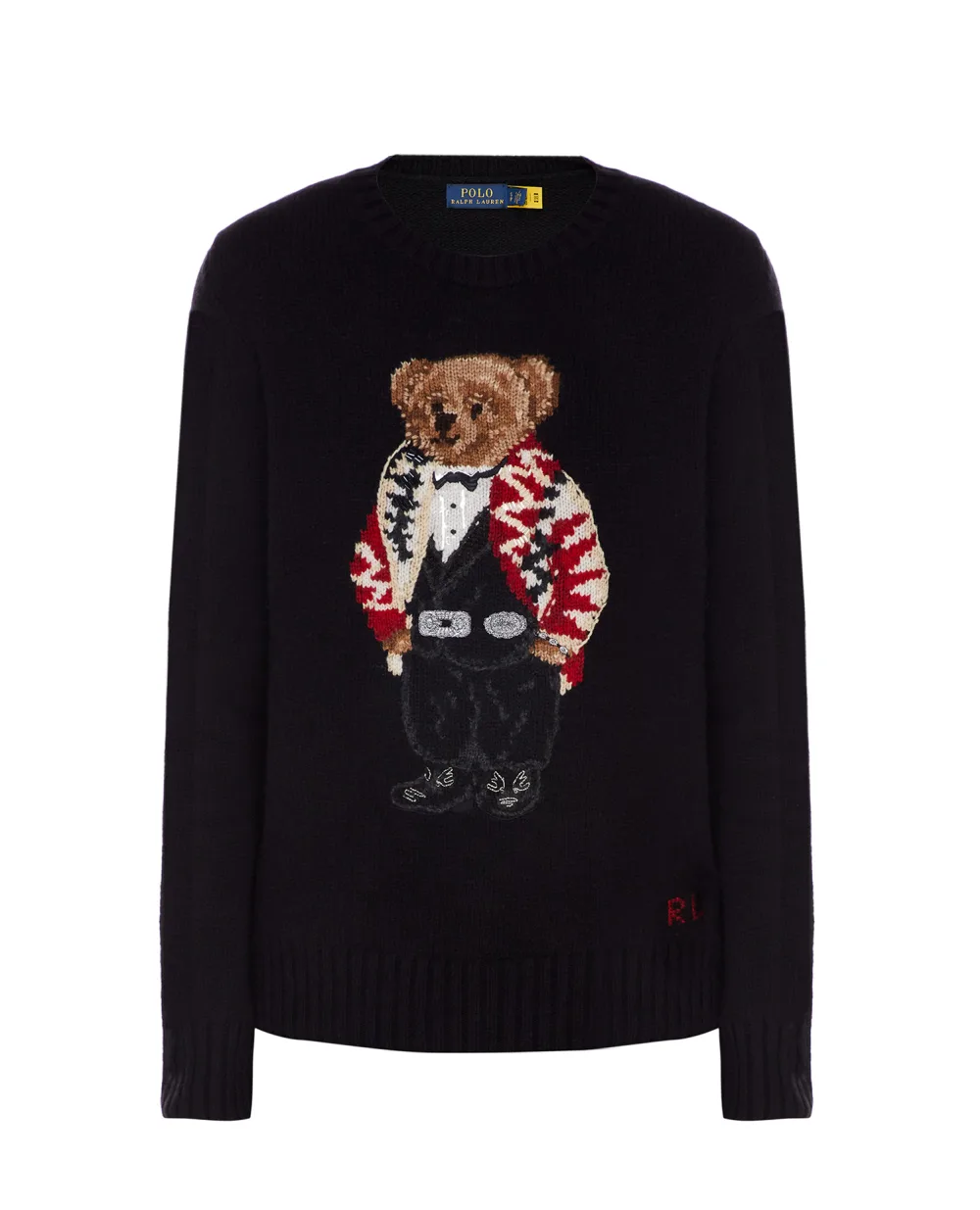 Шерстяной джемпер Polo Ralph Lauren 211847028001, черный цвет • Купить в интернет-магазине Kameron