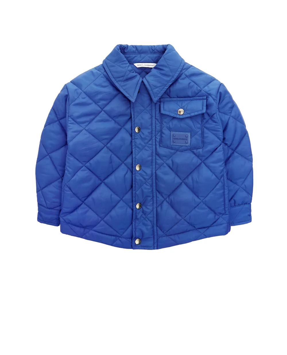Куртка Dolce&Gabbana Kids L1JC12-G7A3A, синий цвет • Купить в интернет-магазине Kameron