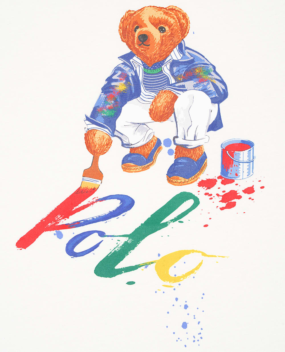 Дитяча футболка Polo Bear Polo Ralph Lauren Kids 322925604001, білий колір • Купити в інтернет-магазині Kameron