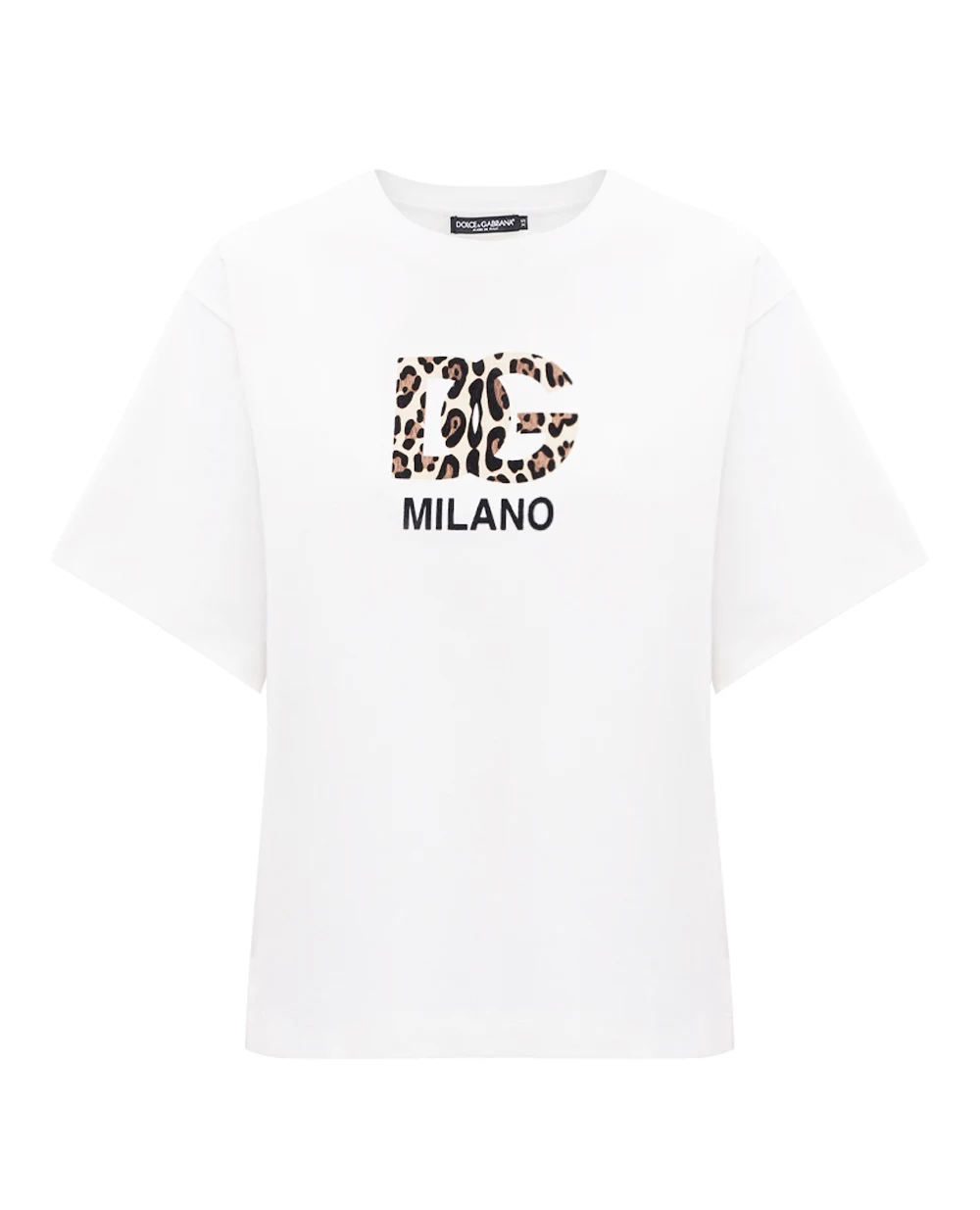 Футболка Dolce&Gabbana F8U44Z-GDBZR, белый цвет • Купить в интернет-магазине Kameron