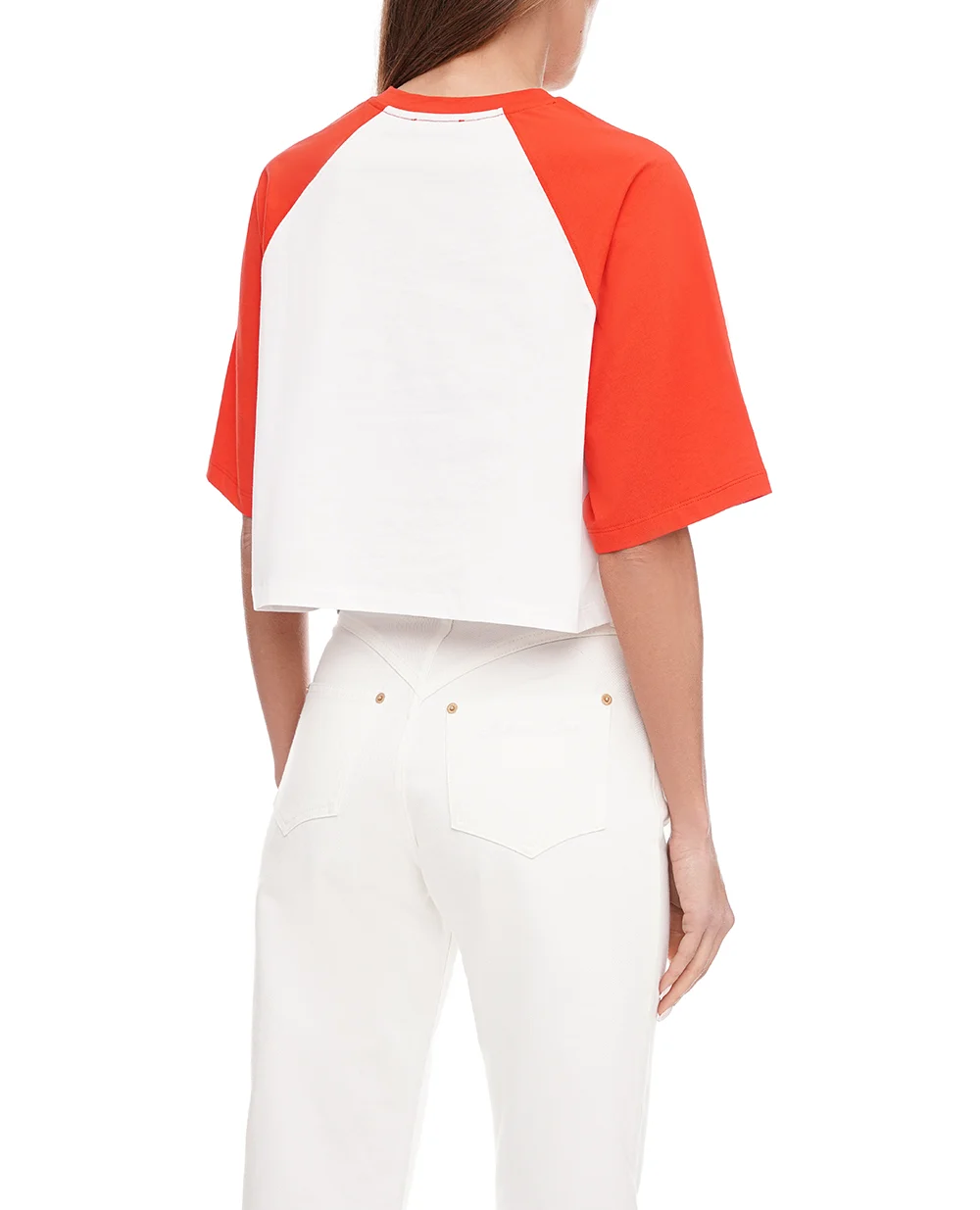Футболка Balmain CF1EE090BB02, красный цвет • Купить в интернет-магазине Kameron