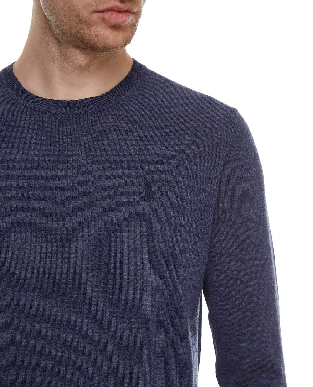 Шерстяной джемпер Polo Ralph Lauren 710714346021, синий цвет • Купить в интернет-магазине Kameron