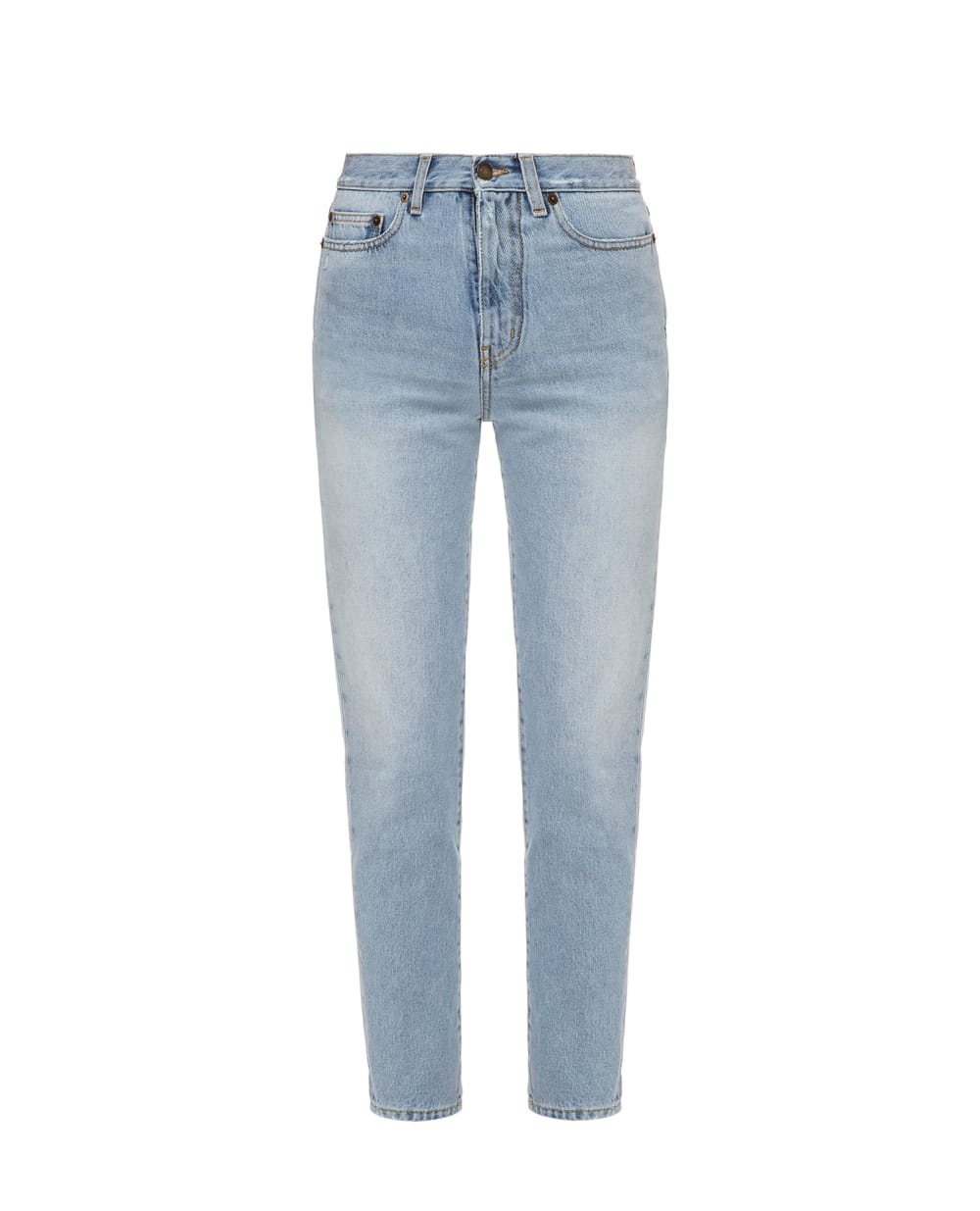 Джинсы Saint Laurent 601504-Y807P, голубой цвет • Купить в интернет-магазине Kameron