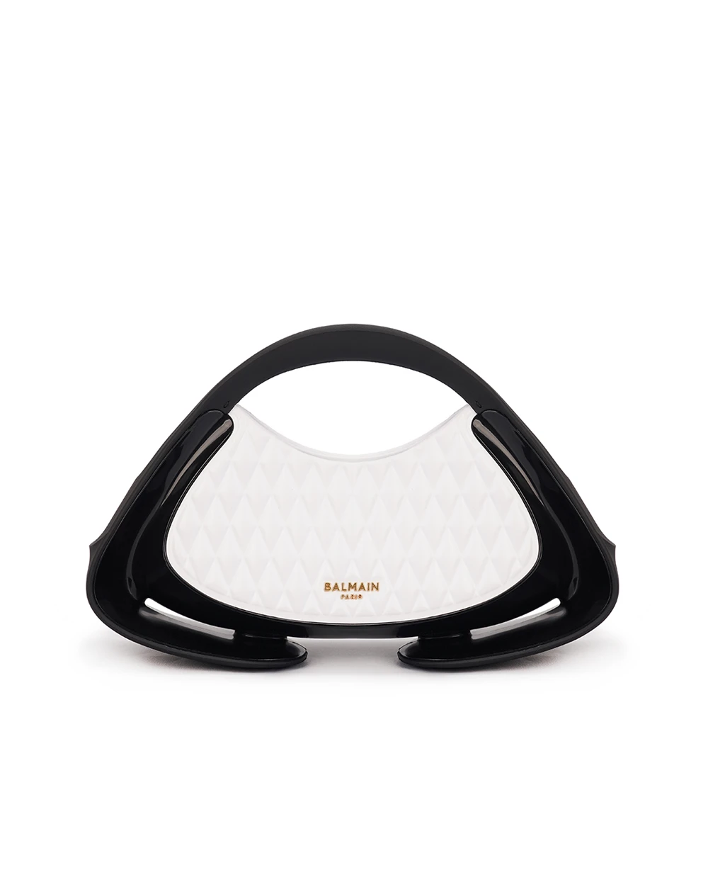 Шкіряна сумка Jolie Madame Medium Balmain DN1DB903KTGL, чорний колір • Купити в інтернет-магазині Kameron