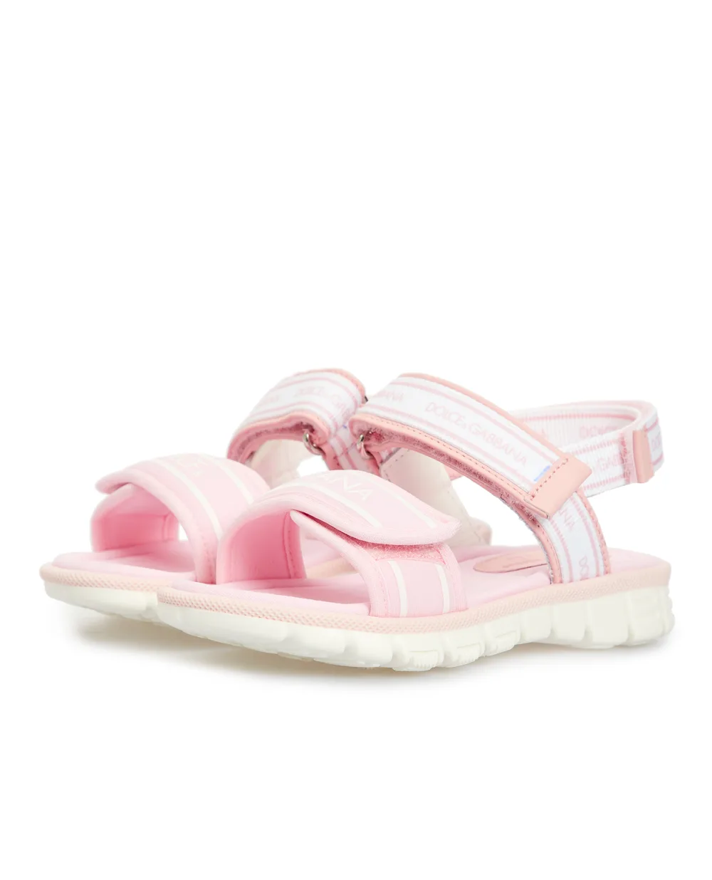 Сандалии Dolce&Gabbana Kids DL0066-AO260, розовый цвет • Купить в интернет-магазине Kameron
