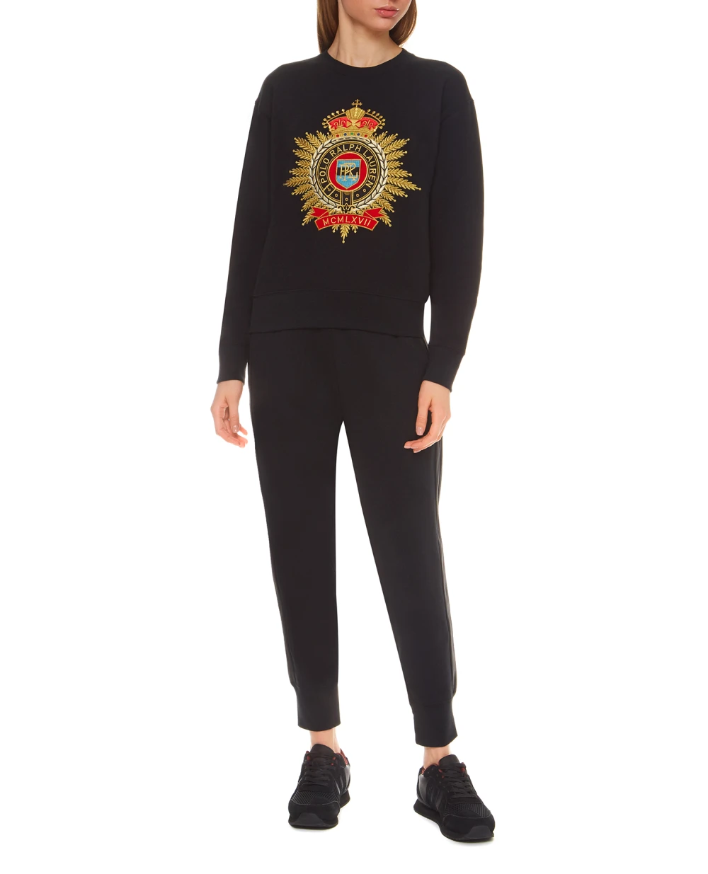 Свитшот Polo Ralph Lauren 211830470001, черный цвет • Купить в интернет-магазине Kameron