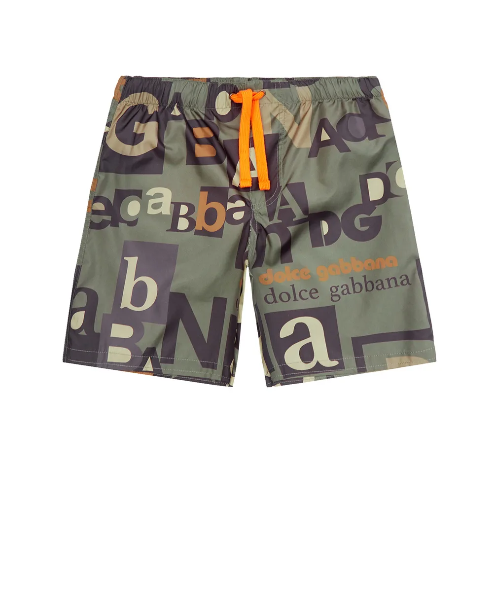 Плавательные шорты Dolce&Gabbana Kids L4J826-HSM73-B, зеленый цвет • Купить в интернет-магазине Kameron