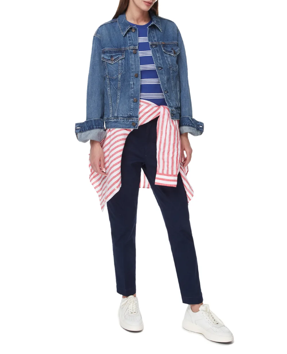 Джинсовая куртка Polo Ralph Lauren 211890141001, синий цвет • Купить в интернет-магазине Kameron