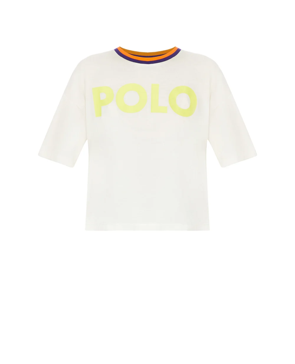 Футболка Polo Ralph Lauren 211856674002, белый цвет • Купить в интернет-магазине Kameron