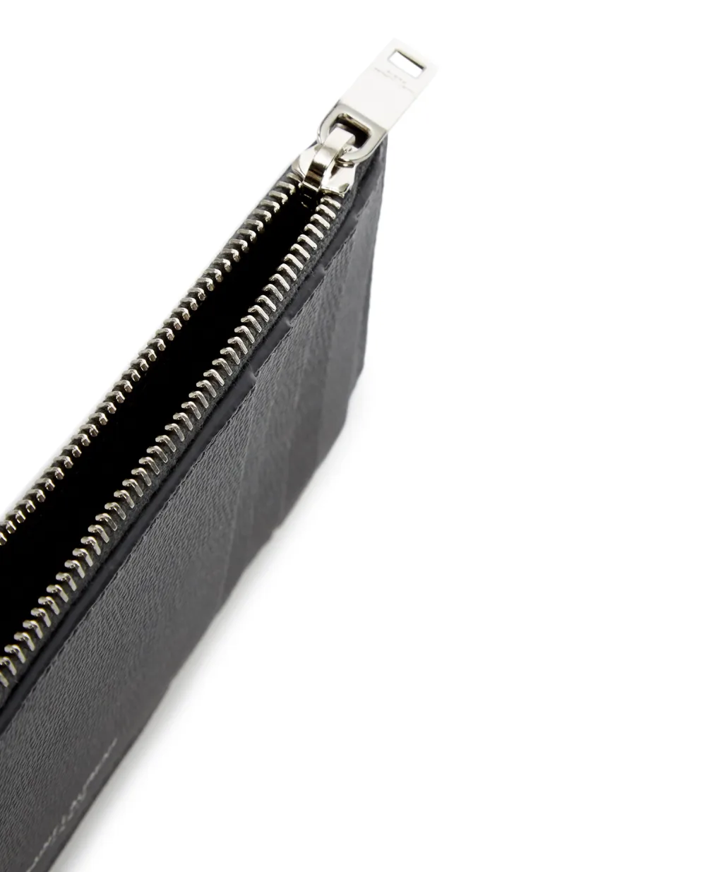Кожаная визитница Pouch Saint Laurent 609362-BTY0N-, серый цвет • Купить в интернет-магазине Kameron