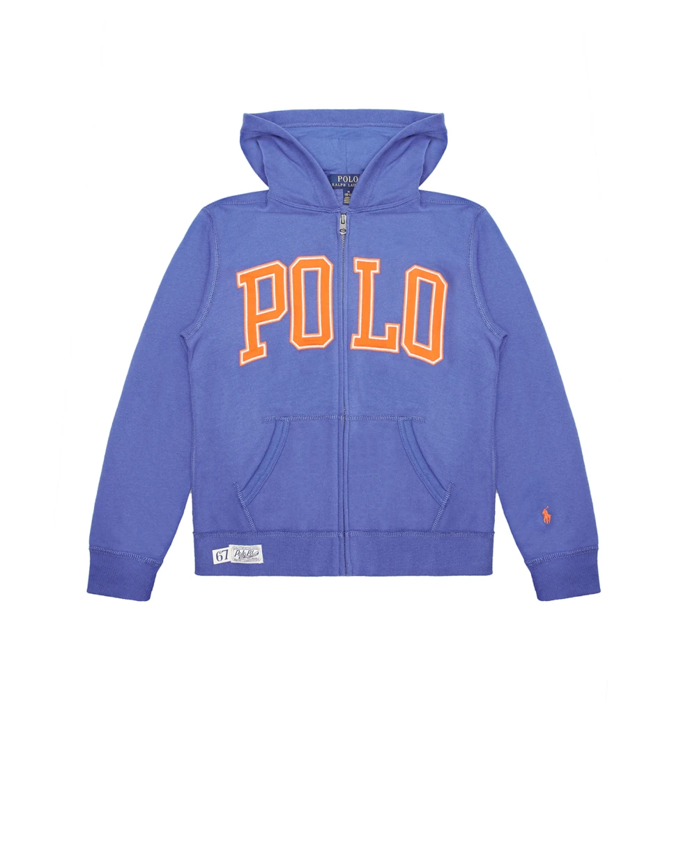 Детское худи Polo Ralph Lauren Kids 323851028004, синий цвет • Купить в интернет-магазине Kameron